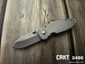 CRKT 2490 スクィド シルバー 折りたたみナイフ ポケットナイフ コロンビアリバーナイフ&ツール crkt Squid