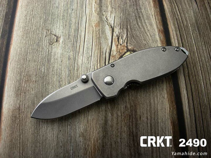 楽天市場】CRKT 2490 スクィド シルバー 折りたたみナイフ ポケット 