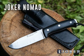 ジョーカー ノマド ブッシュクラフトナイフ ファイヤースチール付 Joker NOMAD BUSHCRAFT KNIFE