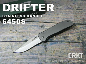 CRKT ht^[ XeX 6450S ܂肽݃iCt RrAo[iCt&c[ crkt Drifter Stainless tH[fBOiCt