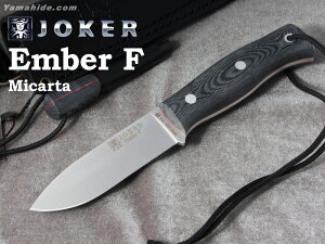 W[J[ CM123-P Go[ F }CJ^ t@C[X`[t ubVNtgiCt Joker EMBER FLAT BUSHCRAFT KNIFE MICARTA