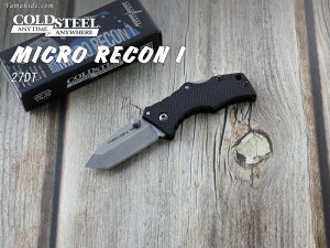 R[hX`[ CS-27DT }CN[R1 T|Cg ܂肽݃iCt ~jiCt COLD STEEL Micro Recon 1 Tanto Point