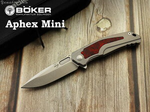 {[J[ vX 01BO197 GCtFbNX ~j ܂肽݃iCt BOKER PLUS Aphex Mini folding knife