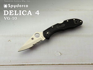 XpC_R C11PSBK fJ4 gn ubNnh ܂肽݃iCt ubN KX@ۋiC { ނ AEghA Lv spyderco DELICA4 Black