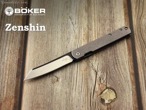 {[J[ vX 01BO368 [V XeX t[bN ܂肽݃iCt BOKER Plus Zenshin Folding Knife