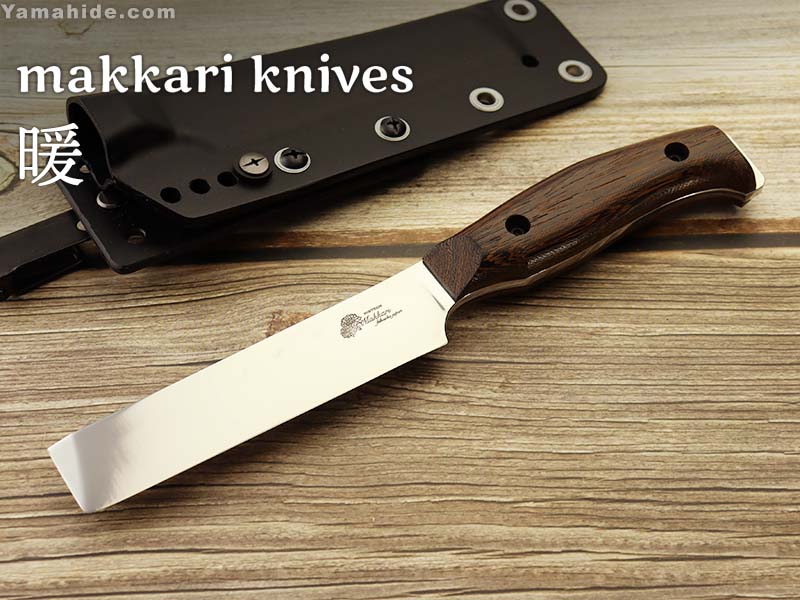 Makkari knives ミニ鉈 暖 タガヤサンのサムネイル