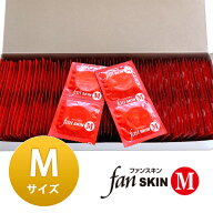 ファンスキン Mサイズ 144個入 業務用コンドーム （FANSKIN） ゴム臭カット ナチュラルフィット 高品質 …