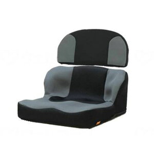 座位保持 クッション LAPS+ LAPBacksセット グレー 介護 安定感 クッション 大きい 日本製 お洒落 おしゃれ 介護 椅子用 車いす用 腰痛 腰 姿勢 骨盤矯正