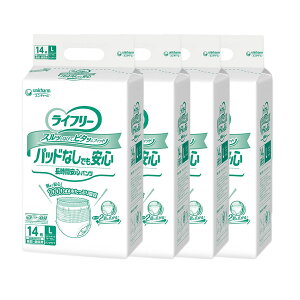 Gライフリー 尿とりパッドなしでも長時間安心パンツ 袋入り L(14枚) パッド 尿 大容量 高齢者 男性 女性 マジックテープ 大きめ おしりふき 臭わない 介護 外出用 使い捨て 大判