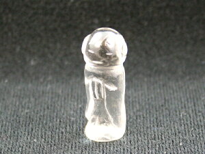天然石水晶置物 お地蔵さま