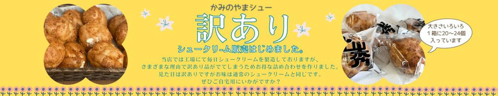 訳あり始めました