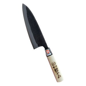 種子島包丁 出刃包丁 両刃黒打(大)
