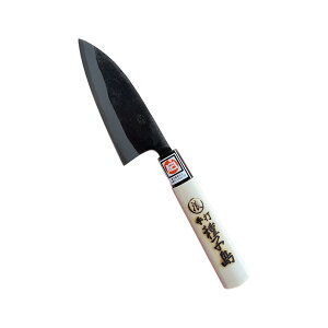 種子島包丁 出刃包丁 両刃黒打(小)