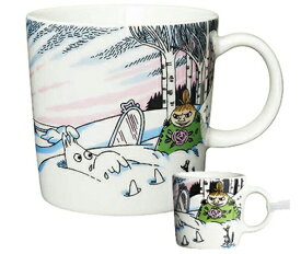 アラビア ムーミンマグ　2017年冬季限定　スプリングウィンター　ムーミンウインターマグ2017 数量限定　正規輸入代理店商品　箱入り　北欧雑貨　ムーミン　2017年冬季限定スプリングウインター