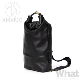 AMARIO crum BB -WPL- body bag 防水レザー ボディバッグ 【アマリオ カメラバッグ body bag ワンショルダー 斜め掛け シンプル デザイン BAG カバン タブレット 収納 クルム ウォータープルーフレザー】