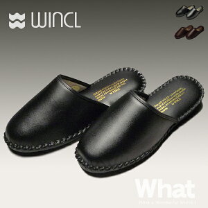 �s�S2�F�tWINCL ���U�[�X���b�p �O���^�C�v 3L�T�C�Y #7005 �y�E�B���N�� �f�U�C���G�� �V���v�� ���� ���r���O �I�t�B�X ������ ���� Leather Slippers ���[���V���[�Y �X�e�A���U�[ �v���[���g 