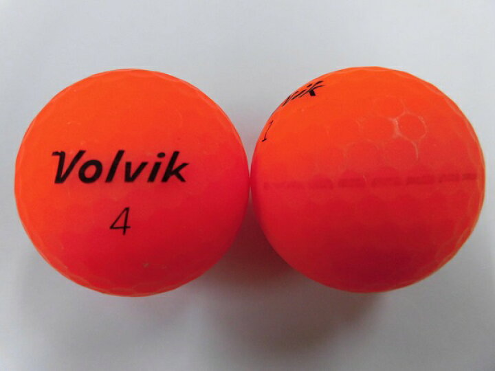最大56%オフ! Volvik ロストボール マットオレンジ 30球 Volvik ロストボール マットオレンジ 30球