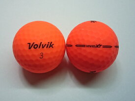 【SAランク】ボルビック　ビビッド　XT　オレンジ　1球【マーク・ネーム無】【中古】ロストボール　ゴルフボール　volvik　VIVID