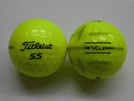 【マジックAランク】タイトリスト　VG3　2020年　イエローパール　1球【中古】ロストボール　ゴルフボールTitleist