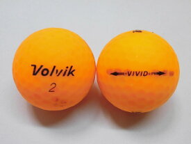 【マジックSAランク】ボルビック　ビビッド　シャーベットオレンジ　1球【中古】ロストボール　ゴルフボール　volvik　VIVID