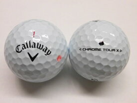 【マジックSランク】Callaway　CHROME TOUR X　2024年　ホワイト　1球【中古】ロストボール　ゴルフボール 　キャロウェイ　クロムツアーエックス