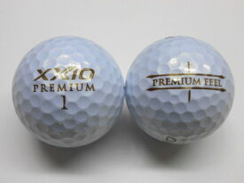 【Aランク】XXIO PREMIUM FEEL　2024年　ロイヤルゴールド　1球 【マーク・ネーム無】【中古】ロストボール　ゴルフボール　ゼクシオ　プレミアム