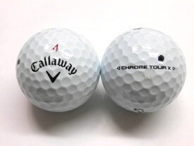 【マジックAランク】Callaway　CHROME TOUR X　2024年　ホワイト　1球【中古】ロストボール　ゴルフボール　クロムツアーエックス 　キャロウェイ