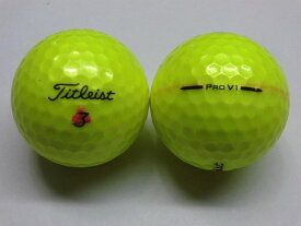 【マジックSランク】タイトリスト　PRO V1　2025年　イエロー　1球【中古】ロストボール　ゴルフボール　プロブイワン　Titleist
