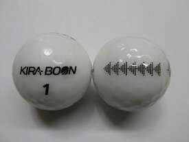【Aランク】キラ　ブーン　三角ターゲット　ホワイト　1球【マーク・ネーム無】【中古】ロストボール　ゴルフボール　KIRA　BOON
