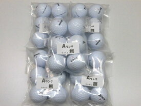 【Aランク】SRIXON Z-STAR XV　2025年　ホワイト　30球【マーク・ネーム無】【中古】ロストボール　ゴルフボール　スリクソン　ゼットスターエックスブイ【送料無料】