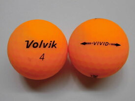 【Bランク】ボルビック　ビビッド　シャーベットオレンジ　1球【中古】ロストボール　ゴルフボール　volvik　VIVID