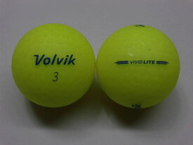 【Bランク】ボルビック　ビビッド　ライト　シャーベットイエロー　1球【中古】ロストボール　ゴルフボール　volvik　VIVID　LITE