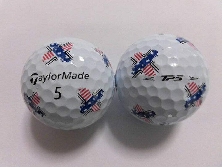楽天市場 ａランク テーラーメイド 19年 ｔｐ５ 星条旗柄 ｐｉｘ １球 マーク ネーム無 中古 ロストボール ゴルフボール Taylormade 山河産業 楽天市場店