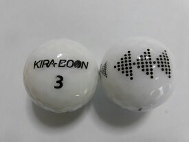 【Bランク】キャスコ　キラ　ブーン　三角ターゲット　ホワイト　1球【中古】ロストボール　ゴルフボール　KIRA　BOON　KASCO