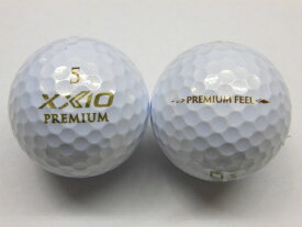 【Aランク】XXIO PREMIUM FEEL　2020年　ロイヤルゴールド　1球 【マーク・ネーム無】【中古】ロストボール　ゴルフボール　ゼクシオ　プレミアム