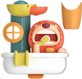 お風呂おもちゃ 水遊び玩具 お水遊びおもちゃ シャワーおもちゃ 噴水おもちゃ 水車 浴室 風呂 浴槽 水おもちゃ セット 吸盤安定 子供 ベビー 赤ちゃん 知育玩具