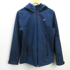 G■ホリスター/HOLLISTER マウンテンパーカ【M】紺/men's/56【中古】■