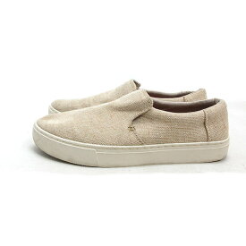 k■【8M】トムス/TOMS ジョード地 スリッポンシューズ/スニーカー/ベージュ/26cm程度/MENS■73【中古】