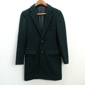 a■ ユナイテッドアローズ/Green Label Relaxing チェスターコート【XS】緑/MENS/60【中古】