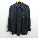 G■タイトリスト/Titleist 長袖シャツ/刺繍【L】灰系/men's/102【中古】■