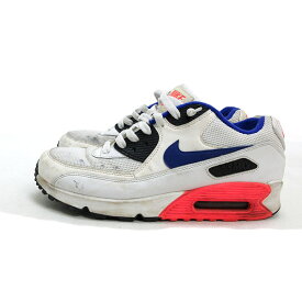 y■【26.5cm】ナイキ/NIKEエアマックス 90 エッセンシャルAIR MAX 90 ESSENTIALランニング■白MENS/83【中古】