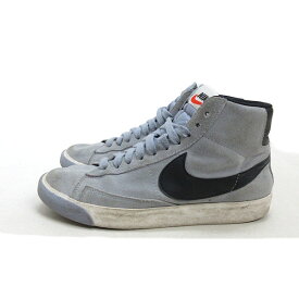 s■【23.5cm】ナイキ/NIKE BLAZER MID VNTG SUEDE スニーカー 917862-002■水色系/LADIES/16【中古】