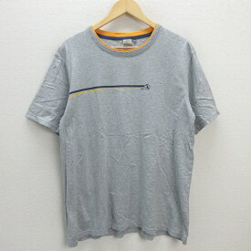 G■エーグル/AIGLE Tシャツ/コットン【XL】灰/men's/25【中古】■