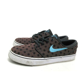 y■【24cm】ナイキ/NIKEステファンジャノスキー キャンバススニーカー■茶ジュニアLADIES可/47 【中古】
