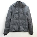k■キャバリア/CavariA フーディダウンジャケットJKT/ヘリンボーン【48】灰色/MENS■137【中古】