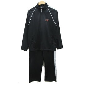 k■ヒロミチナカノ/hiromichi nakano golf ジャージ上下セットアップ【M】黒/MENS■151【中古】