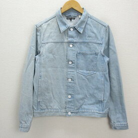 n■リーバイス/Levi's LINE8 デニムジャケット/Gジャン JKT【S】インディゴ/MENS/132【中古】