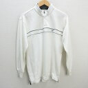 z■ツアーステージ/TOURSTAGE ハーフジップトレーナー 【M】白/men's/61【中古】■