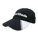 k■テーラーメイド/TaylorMade ゴルフキャップ/CAP/帽子/黒/MENS■96【中古】