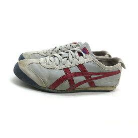 k■【23cm】オニツカタイガー/Onitsuka Tiger TH4J2L メキシコ 66 MEXICO 66 スニーカー/灰色/LADIES■46 【中古】